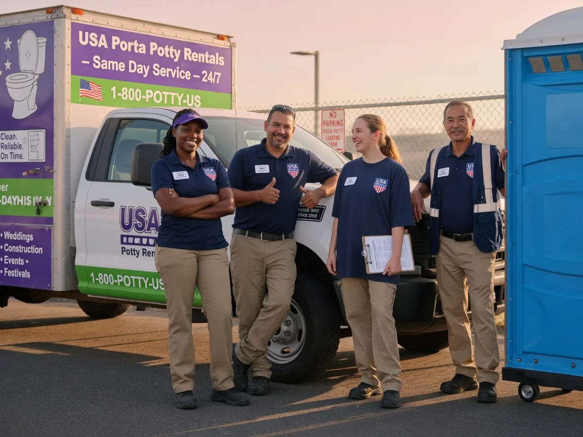 Porta Potty Rental company in Springdale, AR